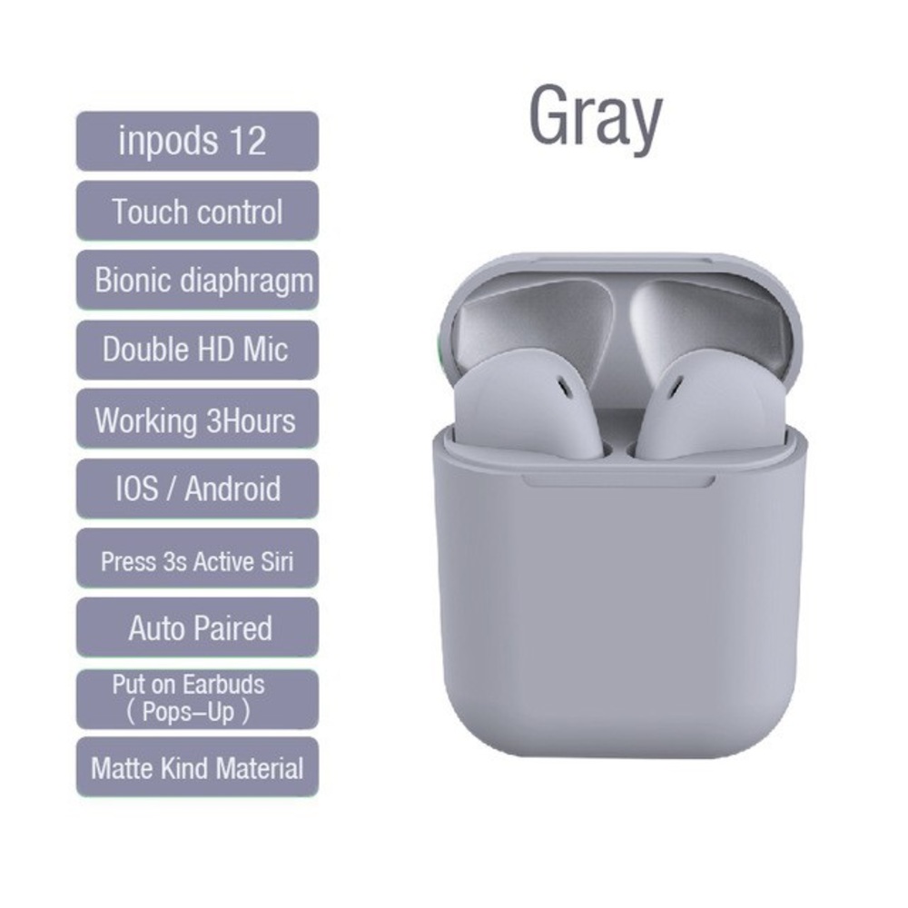 Earphones Premium Quality Wireless Bluetooth Sweatproof Anti-Fingerprint | MATTE - Picture 2 of 5